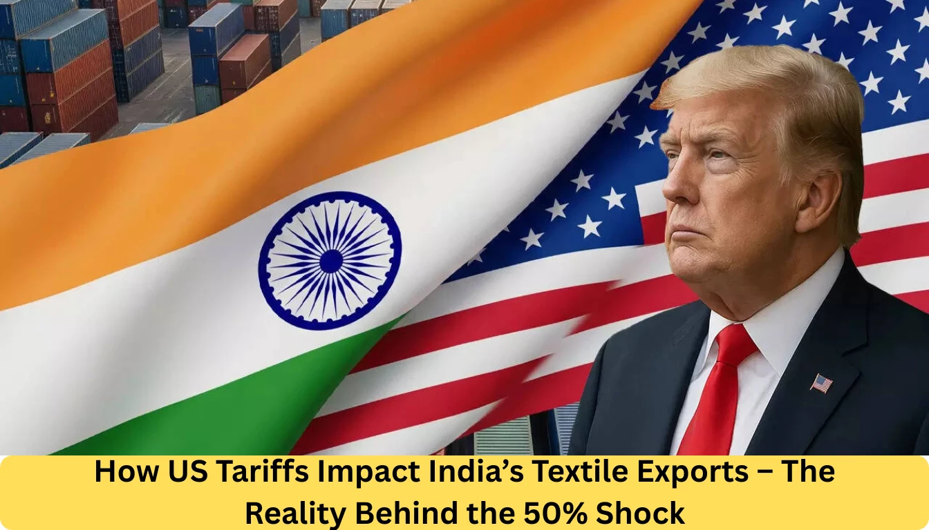 Recently US Tariffs Slash India’s Textile Exports by 50%
